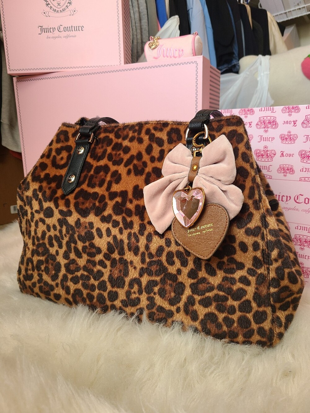 Juicy Couture Leopard Bag 💗